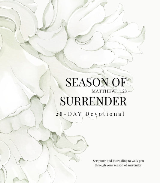 Season of Surrender 28 Day Devotional and Journal